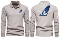 Thumbnail for AIRBUS A380 LONG SLEEVE  POLO