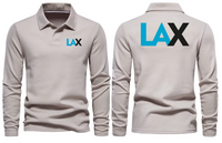 Thumbnail for LAX AIRPORT LONG SLEEVE  POLO