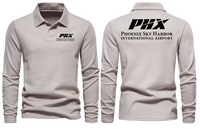 Thumbnail for PHX AIRPORT LONG SLEEVE  POLO