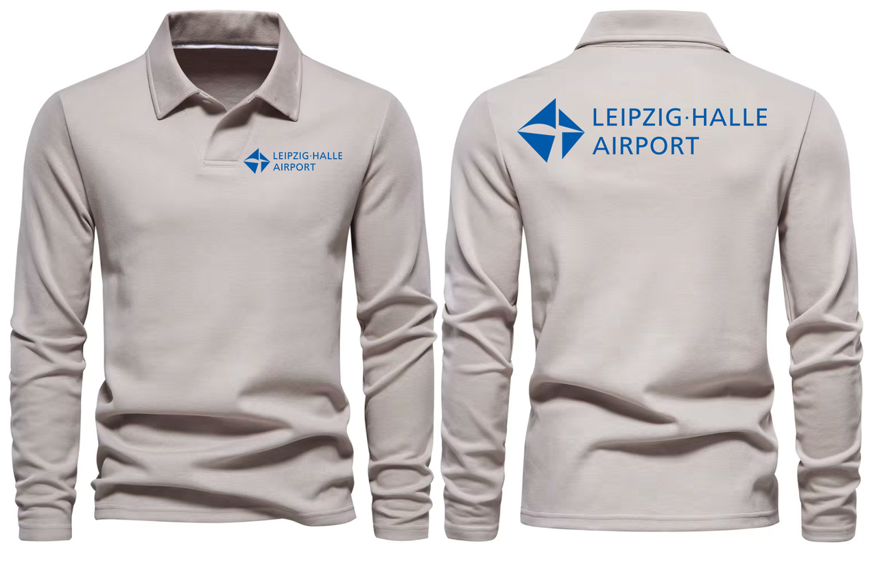 LEIPZIG AIRPORT LONG SLEEVE  POLO