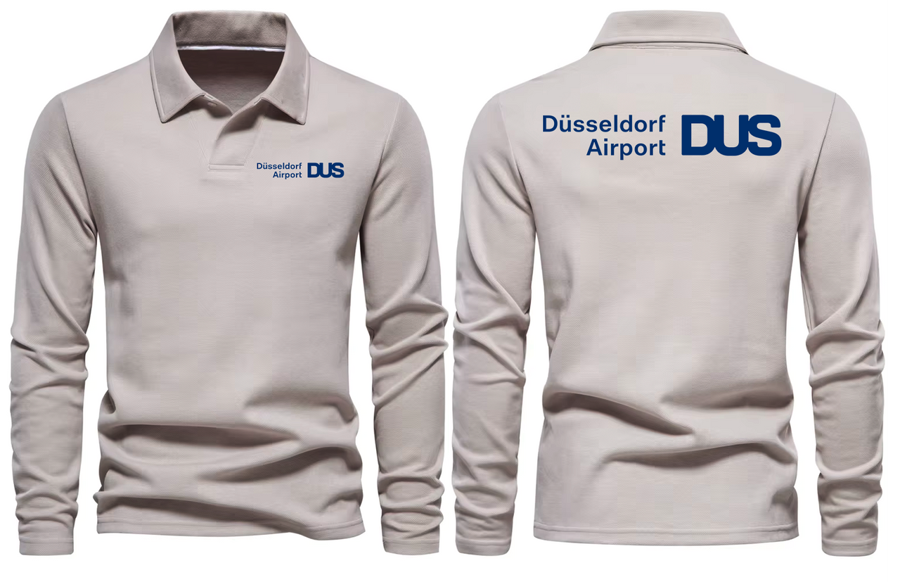AIR DUS AIRPORT LONG SLEEVE  POLO