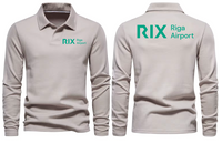 Thumbnail for RIX AIRPORT LONG SLEEVE  POLO