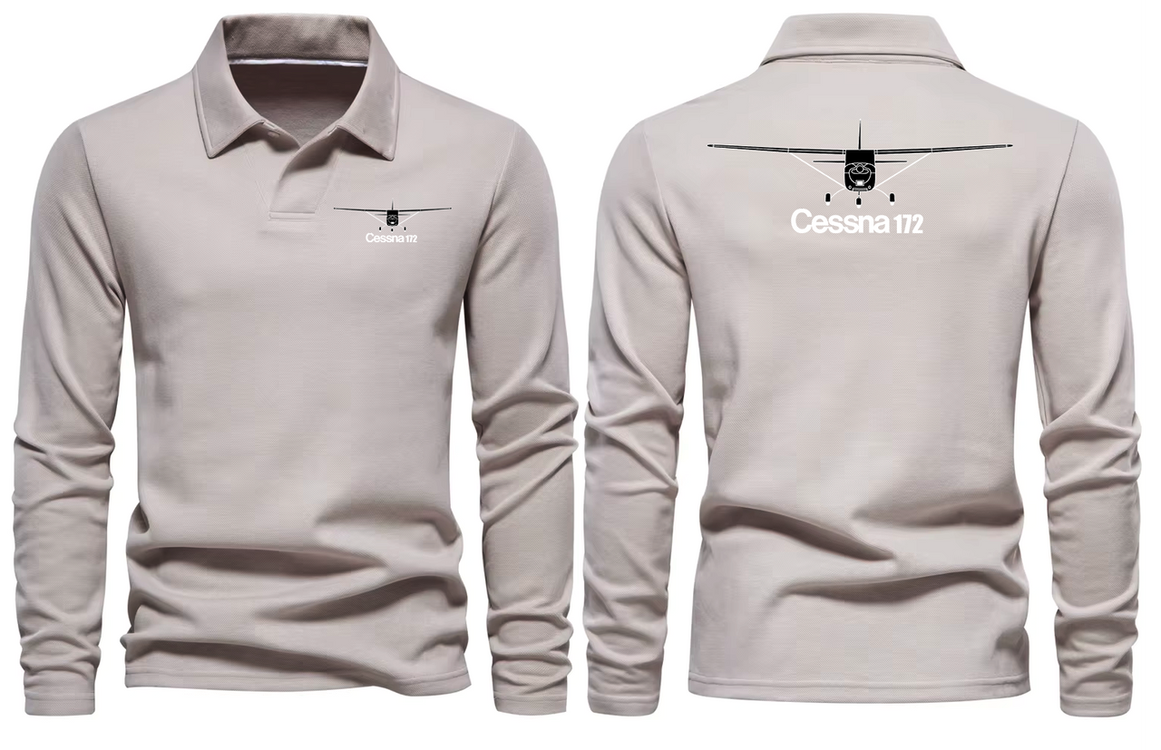 CESSNA 172 LONG SLEEVE  POLO