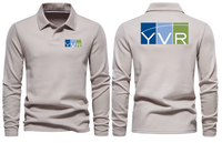 Thumbnail for YVR AIRPORT LONG SLEEVE  POLO