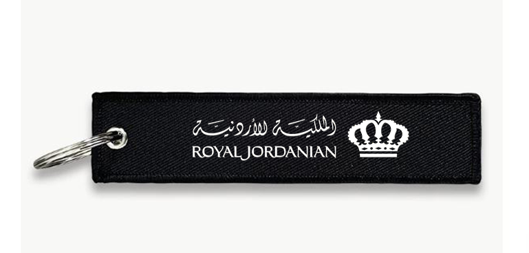 ROYAL JARDANIAN AIRLINES KEY CHAIN