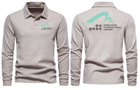 Thumbnail for HK AIRPORT LONG SLEEVE  POLO
