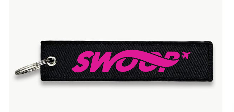 SWOOP AIRLINES KEY CHAIN
