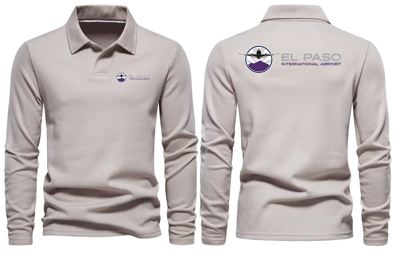 EL PASO AIRPORT LONG SLEEVE  POLO