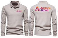 Thumbnail for ADELAIDE AIRPORT LONG SLEEVE  POLO