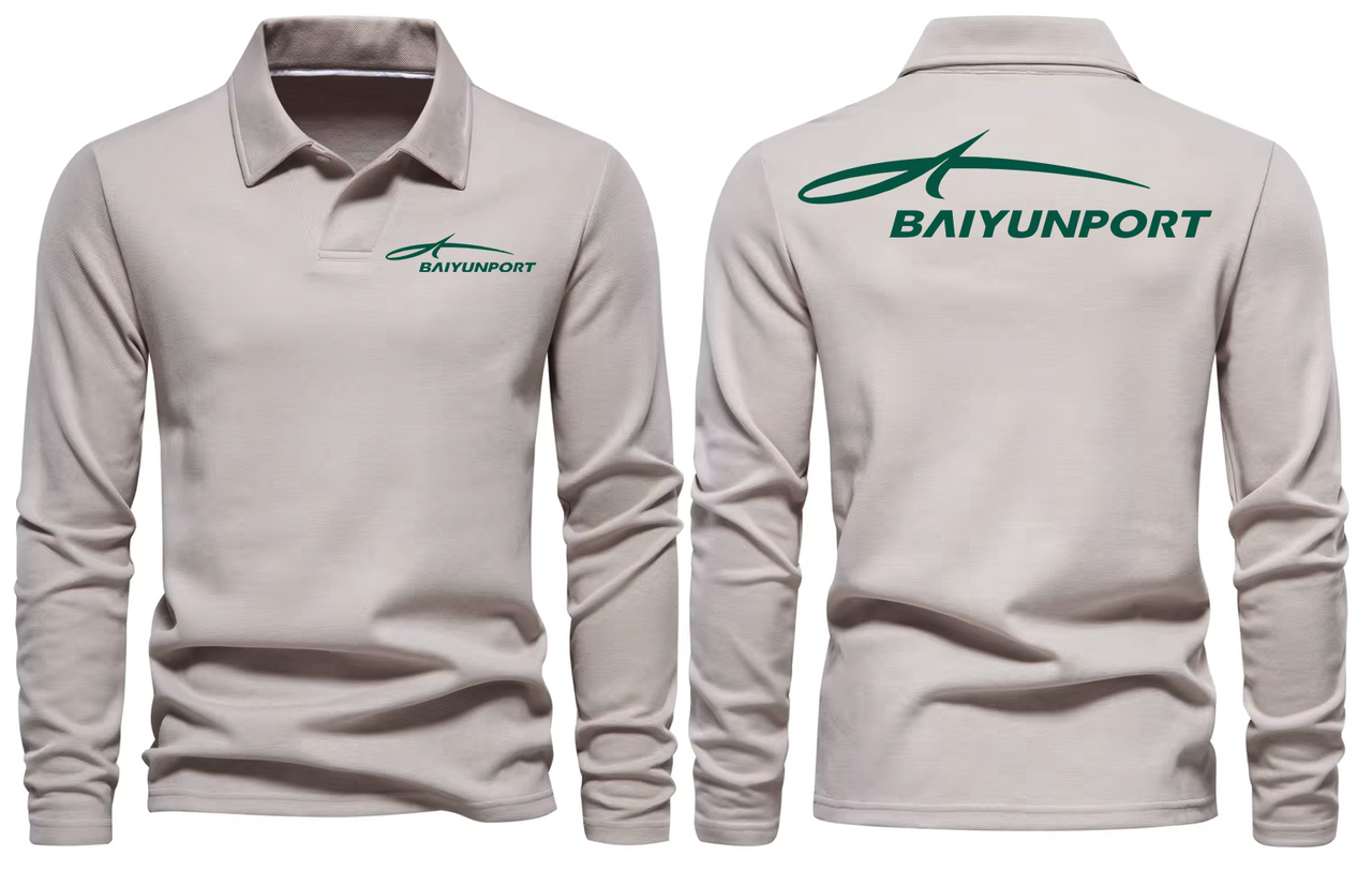 BAIYN AIRPORT LONG SLEEVE  POLO