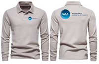 Thumbnail for WINNPEG AIRPORT LONG SLEEVE  POLO