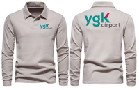 Thumbnail for YGK AIRPORT LONG SLEEVE  POLO