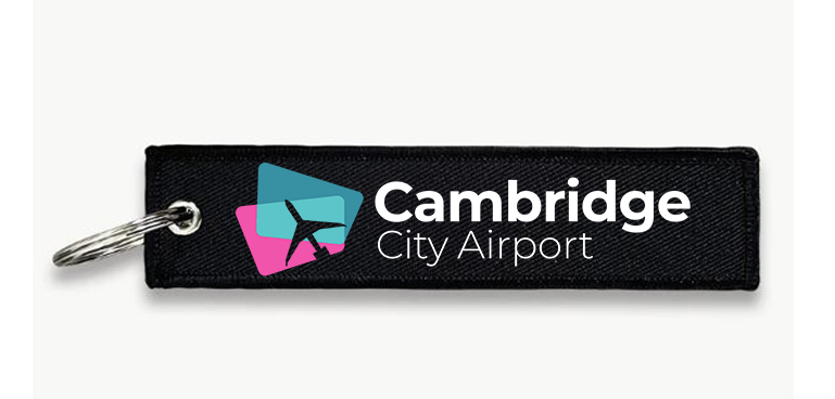 CAMBRIDGE CITY AIRPORT KEY CHAIN