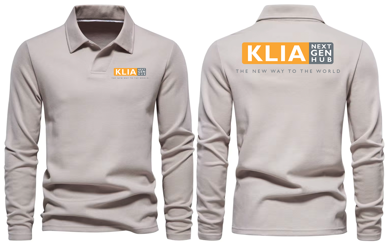 KLIA AIRPORT LONG SLEEVE  POLO