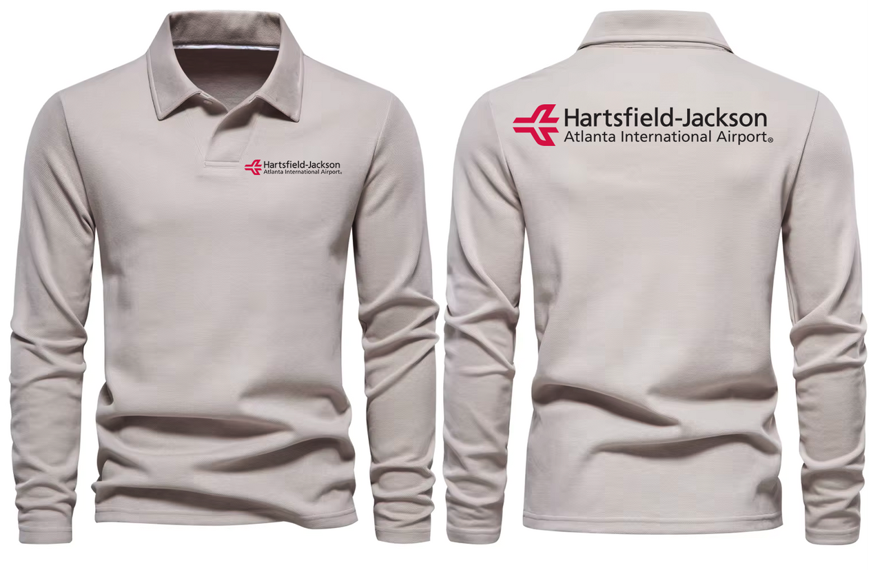 HARTISFELD AIRPORT LONG SLEEVE  POLO