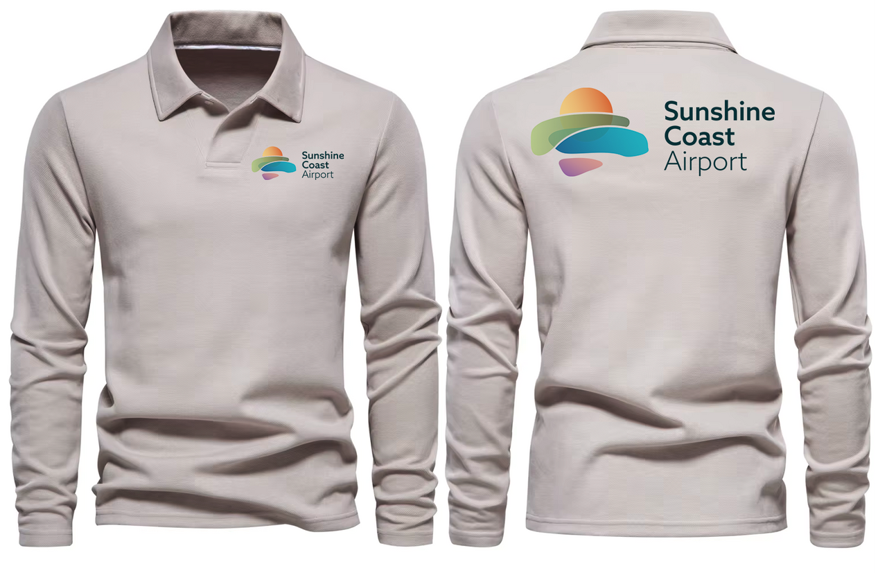 SUNSHINE AIRPORT LONG SLEEVE  POLO