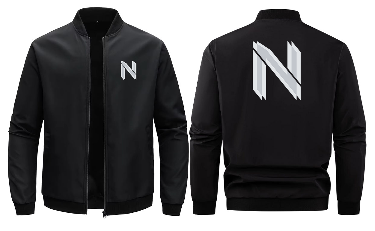 N AIRLINES LOOSE SOLID COLOR JACKET