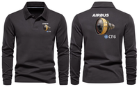 Thumbnail for AIRBUS CF6 LONG SLEEVE  POLO