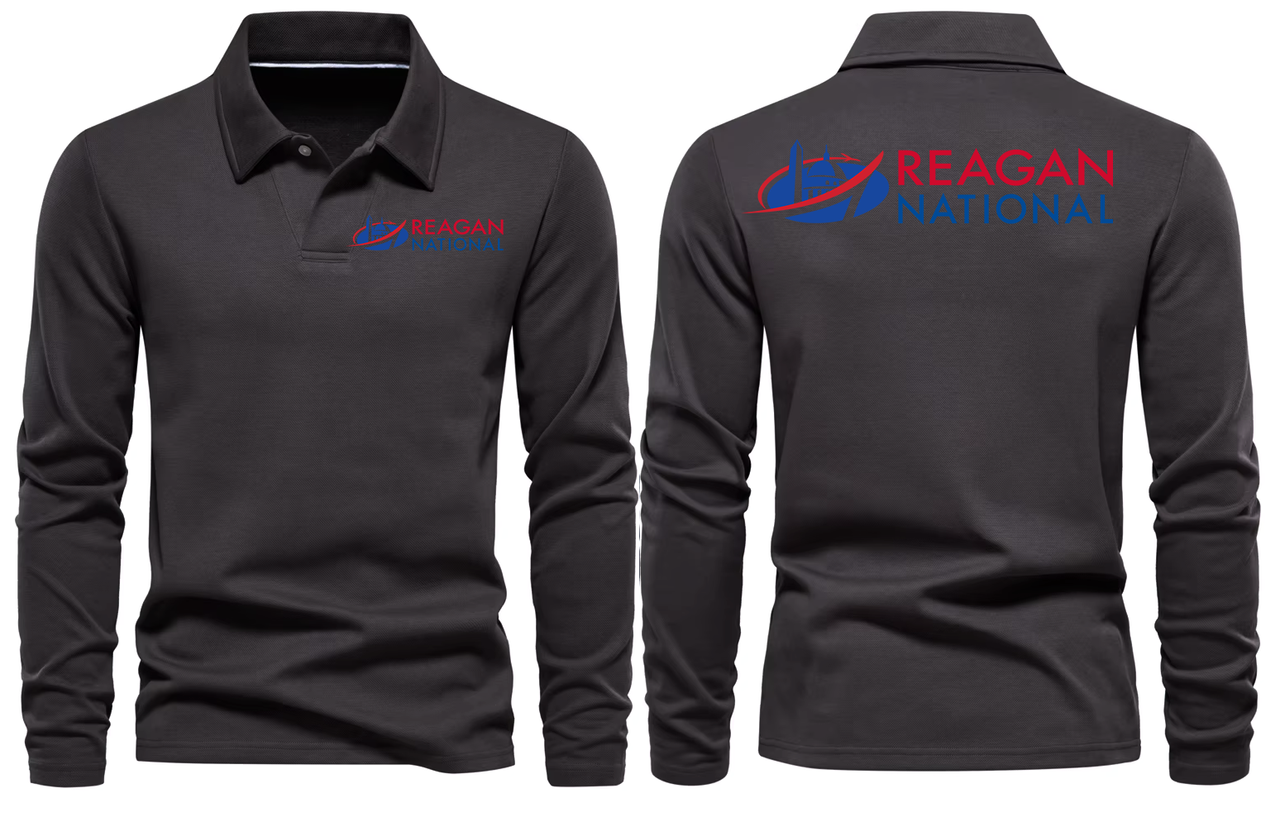 REAGON AIRPORT LONG SLEEVE  POLO