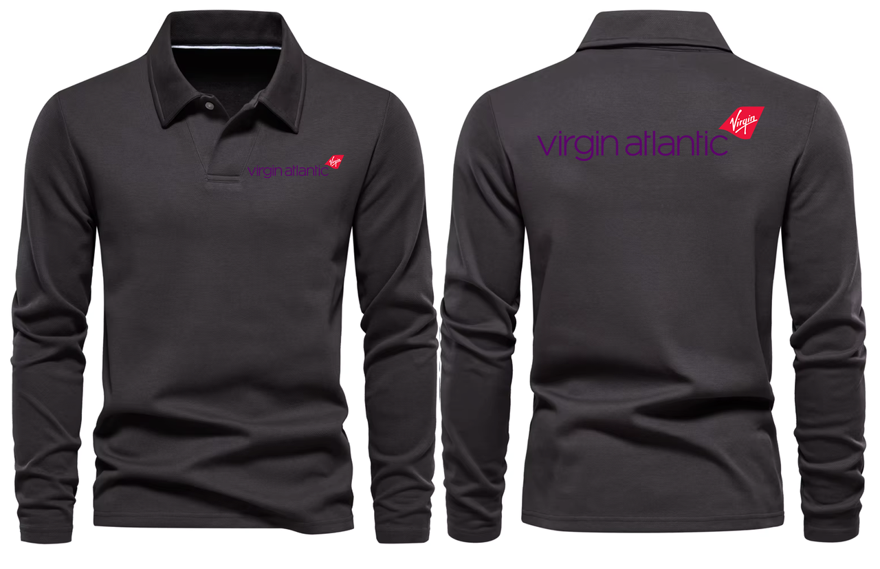 AIR VIRGIN ATLANTIC LONG SLEEVE  POLO