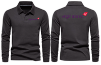 Thumbnail for AIR VIRGIN ATLANTIC LONG SLEEVE  POLO
