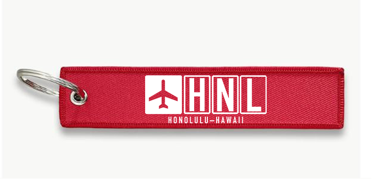 HNL AIRPORT KEY CHAIN