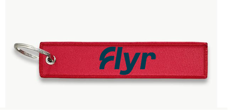 FLYR AIRLINES KEY CHAIN