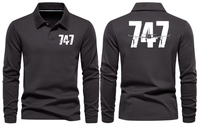 Thumbnail for BOEING 747  LONG SLEEVE  POLO