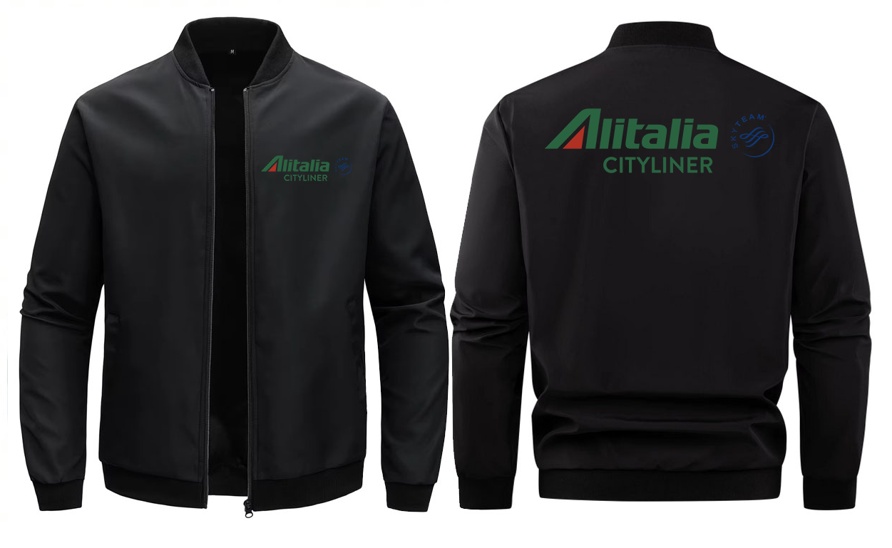ALITALIA LOOSE SOLID COLOR JACKET