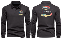 Thumbnail for CESSNA LONG SLEEVE  POLO