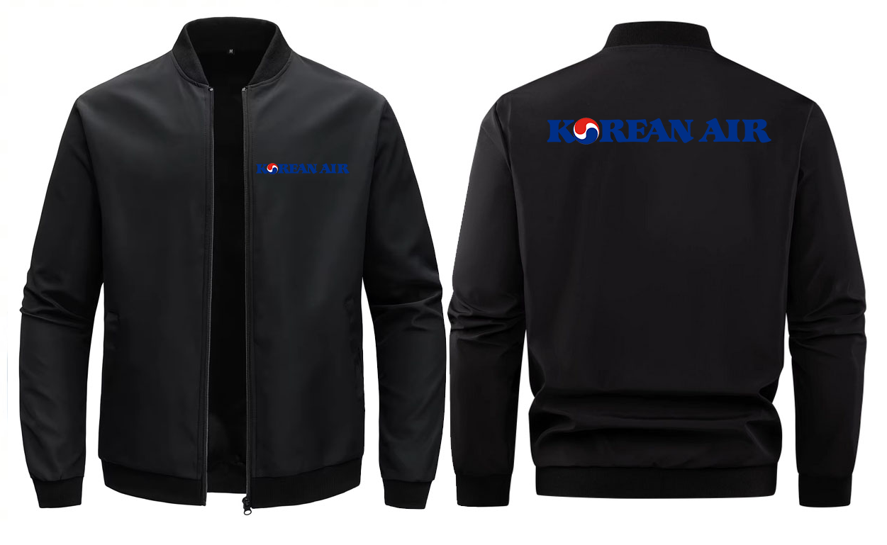 KOREAN AIR   LOOSE SOLID  JACKET