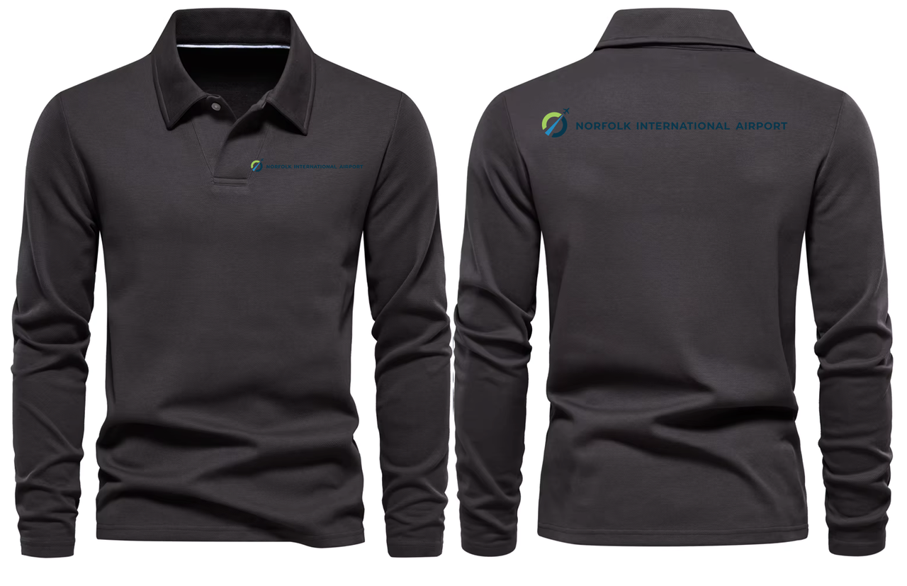 NORFOLK AIRPORT LONG SLEEVE  POLO