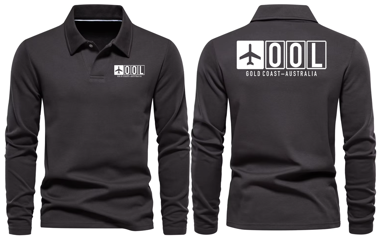 OOL AIRPORT LONG SLEEVE POLO