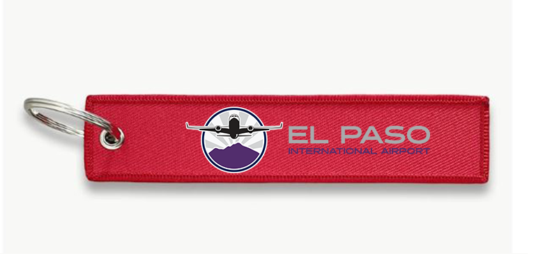 EL PASO AIRPORT KEY CHAIN