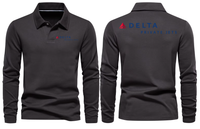 Thumbnail for DELTA PRIVAT JET LONG SLEEVE  POLO