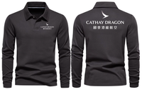 Thumbnail for CATHAY DRAGON AIRLINES LONG SLEEVE  POLO