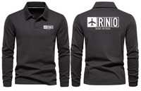 Thumbnail for RNO AIRPORT LONG SLEEVE POLO