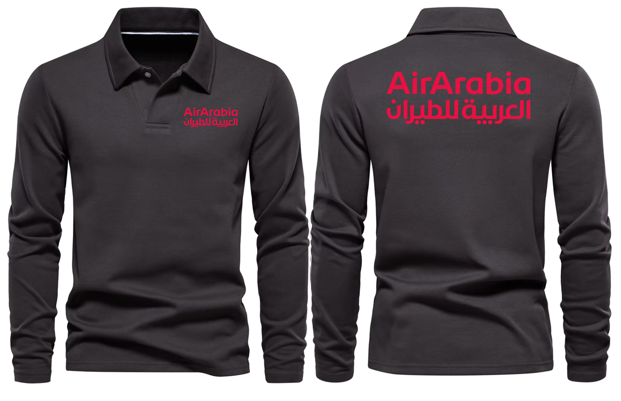 AIR ARBIA AIRLINES LONG SLEEVE  POLO