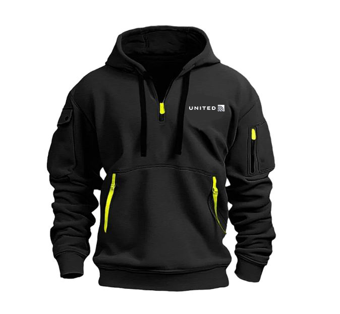 UNITED AIRWAYS AIRLINE HOODED JACKET PULLOVER