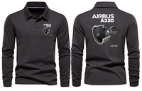 Thumbnail for AIRBUS A320 CFM56 LONG SLEEVE  POLO