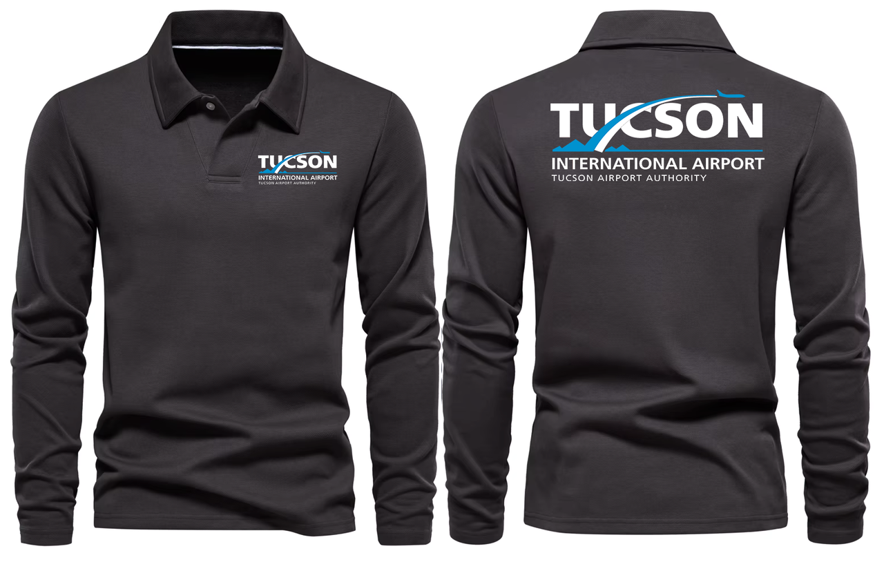 TUCSON AIRPORT LONG SLEEVE  POLO