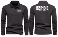Thumbnail for PBC AIRPORT LONG SLEEVE POLO 01
