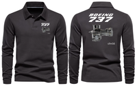 Thumbnail for BOEING CFM 56 LONG SLEEVE  POLO