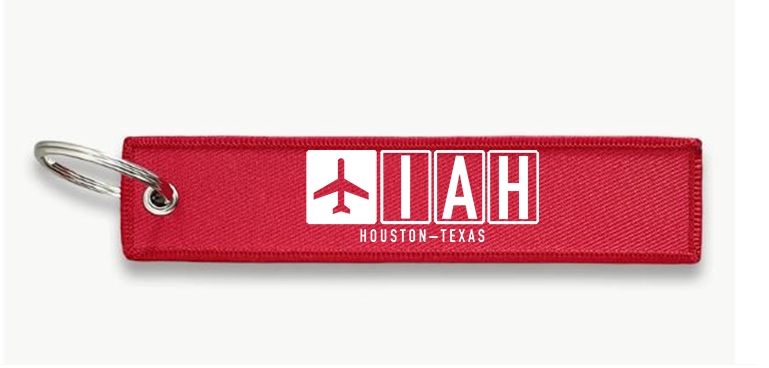 IAH AIRPORT KEY CHAIN