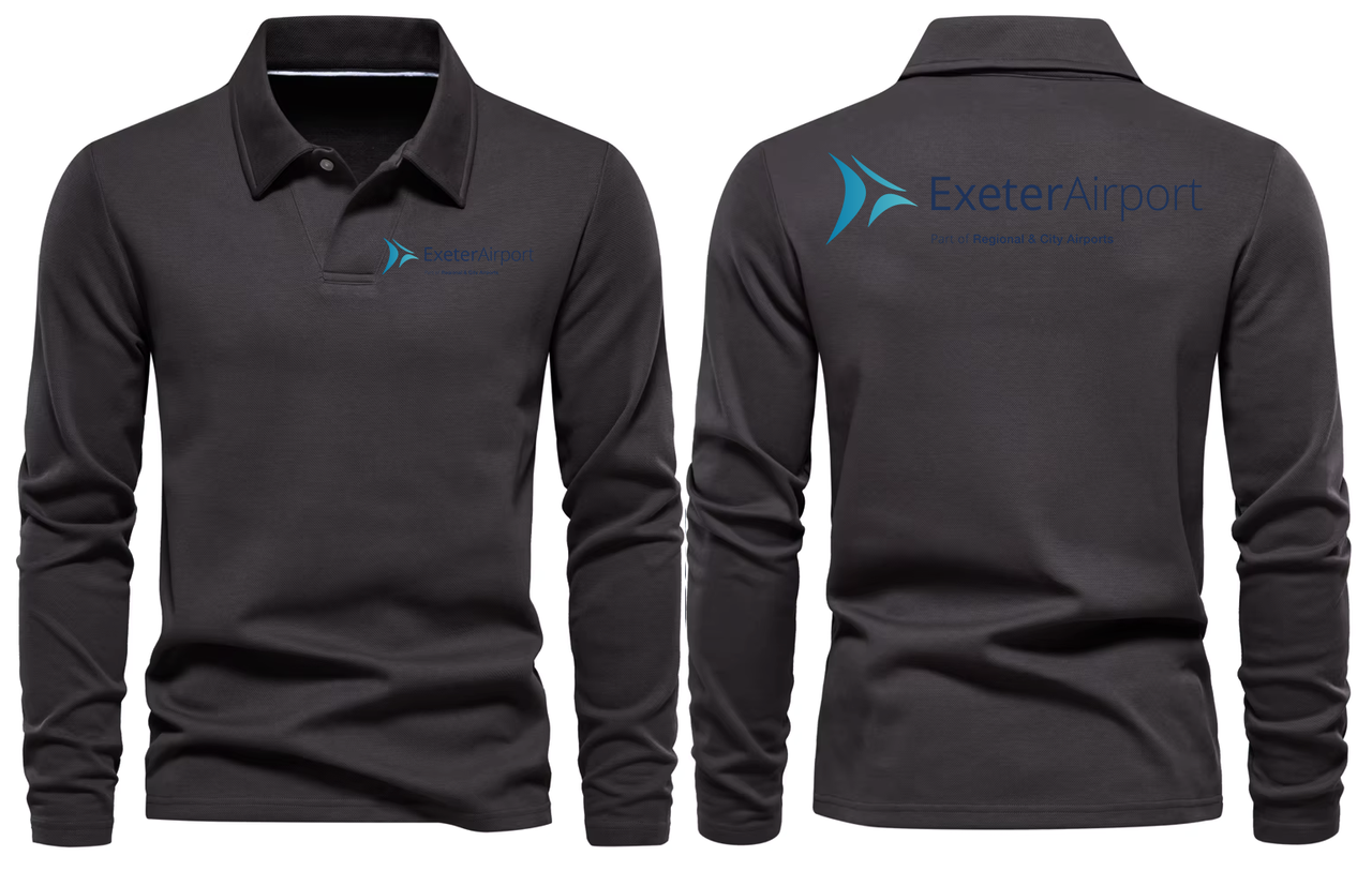 AER EXETER AIRPORT LONG SLEEVE  POLO