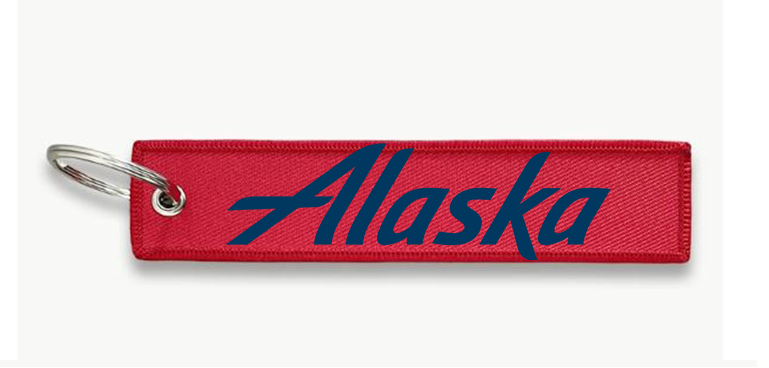 ALASKA AIRLINES KEY CHAIN