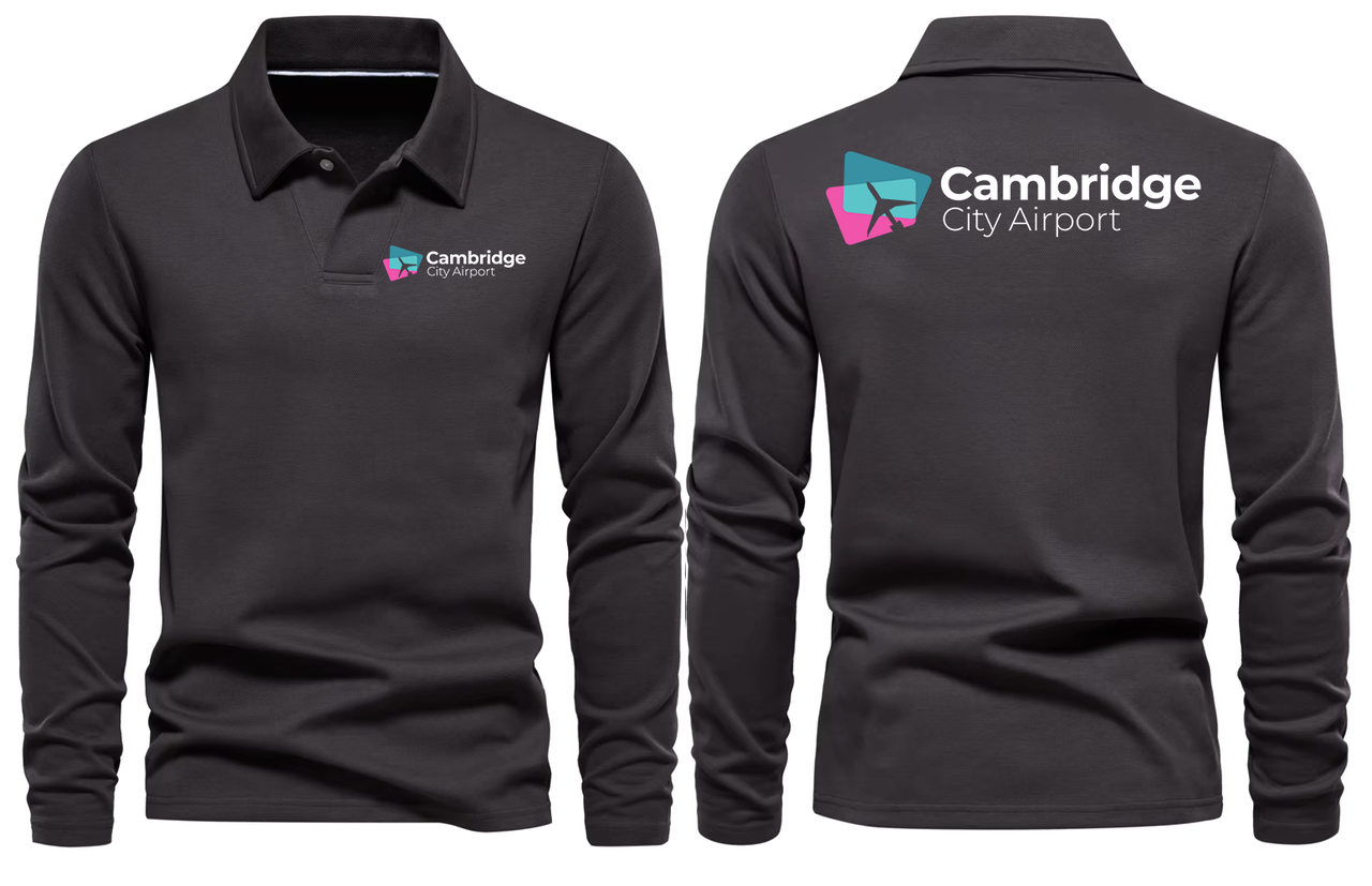 CAMBRIDGE AIRPORT LONG SLEEVE  POLO