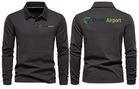 Thumbnail for AER DUBLIN AIRPORT LONG SLEEVE  POLO