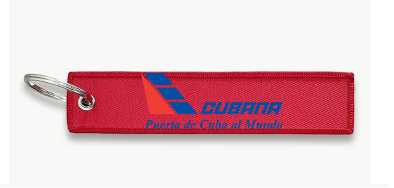 CUBANA AIRLINES KEY CHAIN