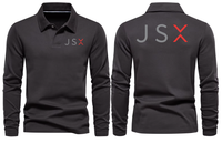Thumbnail for AIR JSX  LONG SLEEVE  POLO